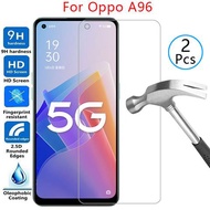 Tempered Glass Screen Protector Case For Oppo A96 Cover On Oppoa96 a 96 96a 6.43 6.59 Protective Pho