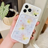 For iphone Case 17 Pro Max 16 Pro Max 15 Pro Max Drip gum lily flower phone case