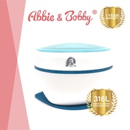 Abbie & BobbyTM Thermal Injection Bowl 316L Medecal Grade Stainless Steel (Blue)(1 Year Warranty)