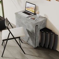 安晴傢俬 - 水泥灰開合餐枱 伸縮餐桌 42-180x80cm 淨枱