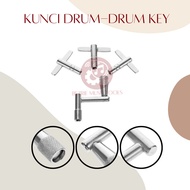 Kunci Tuning Drum Besi Chrome Lubang Gantungan Kunci DB-K01