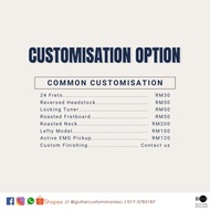 ADD-ON Customisation Option 1