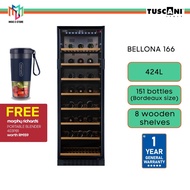 Tuscani BELLONA 166 (424L) Wine Cellar / Wine Chiller / Wine Cooler / Wine Storage (151 Bottles)