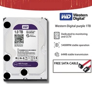 hard disk 1TB 2TB 3TB 4TB HDD WD 3.5 CCTV HDD Internal Hard Disk Purple Surveillance HDD