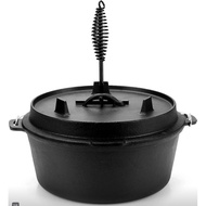 Cast iron pot dutch oven 30cm Cookware