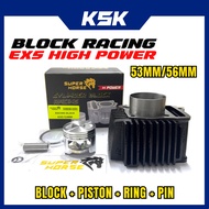 Racing Block Ex5 HighPower Ex5 Lama Complete Set 53mm 56mm SuperHorse SP PERFORMANCE