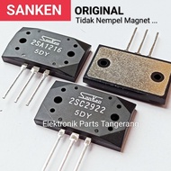 TRANSISTOR SANKEN 2SA1216 2SC2922 ORIGINAL (SATU SET) TRANSISTOR SANKEN 2SC2922 ASLI TRANSISTOR 2SA1