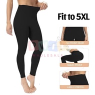 seluar legging cotton wanita/ black leggings/ seluar legging tebal