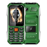 SmartPhonemall 【Ready Stock】 A6 Triple Proofing Elder Phone Waterproof Shockproof Dustproof 6800mAh 
