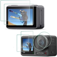Tempered Glass Protector for DJI Osmo Action 4 (Screen + Lens) Accessories Pelindung Kaca Tempered u