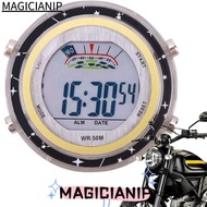 MAGICIANIP Motorcycle Electronic Watch, Electronic Heat-resistant Motorcycle Decorative Clock, Rainp