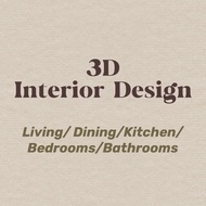 🏠 [Custom 3D Interior Design Service]