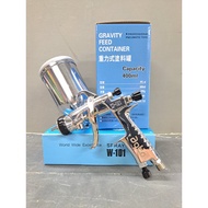 W-101Japan Made Spray Gun W-101 HVLP Gravity Feed / Suction Feed Spray Paint Tool 1.3mm W101 Nozzle 