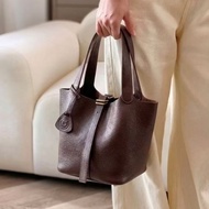 Bernie Leather - Premium Genuine Cowhide Bag Original - Hand Bag Wanita Milled Leather - Calulla Bro