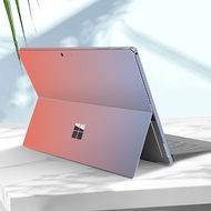 Discoloration vinyl Sticker for Microsoft Surface Pro 7/6/5/4/3/8/9 Surface pro X GO 2 Back Cover Body Decal Skin Protector