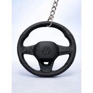 Volkswagen Steering Wheel Keychain VW aesthetic 3D print Steering Wheel/