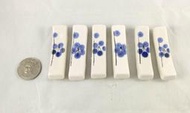 藍花 筷架 快嫁 筷座 筷子座 筷子架 餐具 伴手禮 禮物 禮品 贈品 送禮 婚禮 送客禮 鶯歌 陶瓷