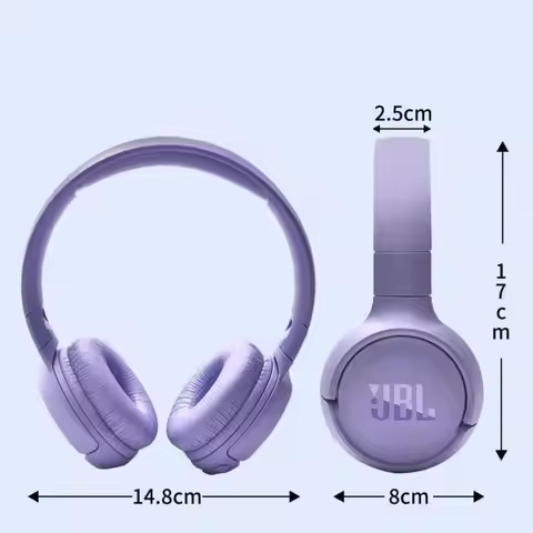 JBL TUNE 520BT Wireless Bluetooth Over-ear Headphones with bass 57-hour battery life and Bluetooth 5