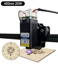Good LASER TREE 20W Laser Module 450nm 40W TTL Blue Light Laser Engraver Head for Laser Engraving Cu