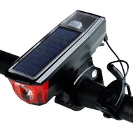 Light Mountain Equipment Smart Charging Solar Accessories Horn Self-usb Headlight Sensor with Riding