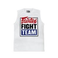 Fairtex Cotton Jersey - MTT45 - White/Blue