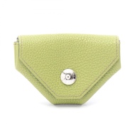 【二手】愛馬仕 HERMES 零錢包 Le Vingt-Quatre Anise Green 皮革 Le Vingt-Quatre Anise Green 女士二手 A