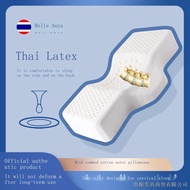 Thai latex pillow cervical spine pillow neck protection single sleep special anti-mite antibacterial high and low pillow