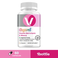 Multivitamin Wanita - Multivitamin dan Multimineral Wanita Penting 120 kapsul mengandungi vitamin B1