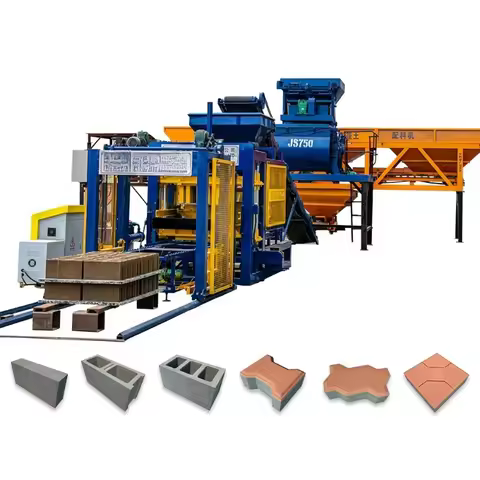Brick Making Machine Automatic Making Concrete Brick Production Line Block Making Machine
