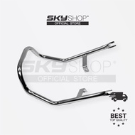 HONDA C70 L-BAR REAR SPOILER HANDLE SEAT BAR (SKYSHOP) CHROME PEGANG TANGAN BELAKANG