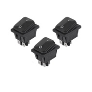 AOKIN | 3pcs DPST Rocker Switch 125V 250V KCD4 2 Position ON/Off Boat Rocker Switches 4 Pin ON-Off 2