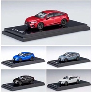 Honda CIVIC Eleventh Generation Two-Compartment CIVIC FL1 Alloy Car Model Ready Stock 1/64 hobby jap