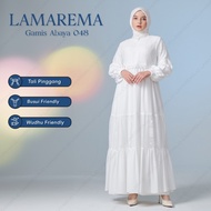 Baju Gamis Putih Wanita Simple Elegan Dan Mewah  Gamis Putih Brukat