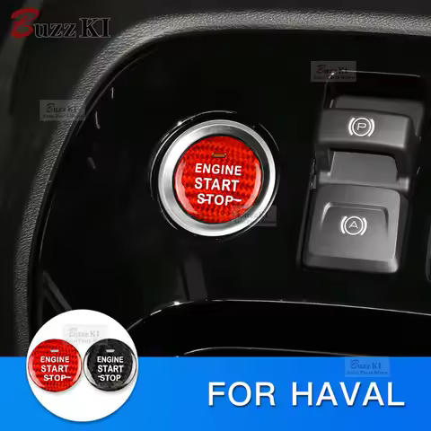 Real Carbon Fiber Sticker for Haval H2 H2S H4 H6 H7 H8 H9 C50 N6 M6 F7 F7X WEY VV6 VV5 P8 Car Engine