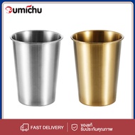 OMC 304 Stainless Steel Water Bottle Beer Glass Korean Style American Camping Fruit Juice Shatterpro