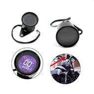 DIGITAL METER LED LCD Speedometer Meter Universal Fit Semua Motor RPM METER DIGITAL METER RPM