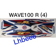 WAVE100 R (4) Body Sticker WAVE100R