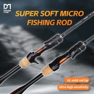 FISHINGFANS High Carbon Blank 6 kg Drag UL Power Solid Tip UL Ultralight Power 1-5 g Sensitive Crapp