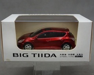 1/43 NISSAN  BIG TIIDA 塑膠 原廠模型迴力車