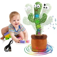 Mainan Kaktus Bergoyang Dancing Cactus Boneka Kaktus Goyang dan Bicara Kaktus Joget Ngomong
