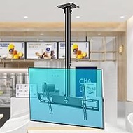 Ceiling Mount TV Bracket for 26-50 Inch TVs, Holds Up to 55kg/121lbs, Tilting Swivel Telescopic for 
