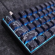 HZGAMER 60 Percent Mechanical Gaming Keyboard Ergonomic Durable Detachable Type-C Cable Gaming Keyb