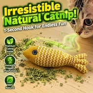【Self Play Catnip Fish】JMY Linen Catnip Fish Toy / Cat Toy / Catnip Toy / Bite Resistant Cat Toy / I