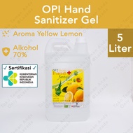 OPI Hand Sanitizer Gel Lemon 5L / 5Liter 5 Liter