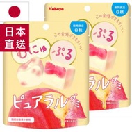 Kabaya - ♬2件 白桃味軟糖[賞味期:2024/11 底](新舊包裝隨機發貨)♬