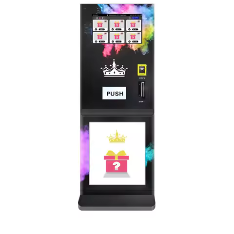 Touch Screen Outdoor Wall Vending Machine Kiosk Mask Toys Custom Slim Vending Machine Wrap with Cred