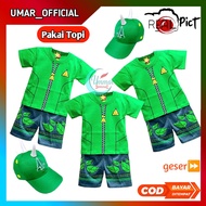 Boboiboy BOBOIBOY Clothes STELAN GALAXY BOBOIBOY Leaf / BOBOIBOY Leaf Children's Latest