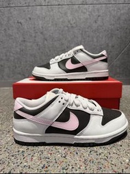 Nike Dunk Low 白粉紅黑配色 低筒板鞋 男女同款 四季可穿