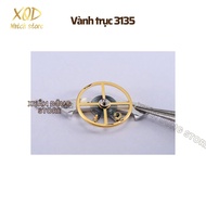 3135 Filament Shaft Rim 3135 Movement Balance Wheel Fully Rotating Balance Wheel with Watch Filament