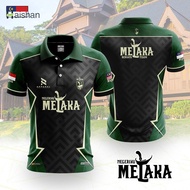 Design Baju Negeri Melaka Polo T Shirt Men Sport Jersey Collar Football Baju Lelaki Berkolar Saiz Be